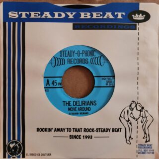 The Delirians  Move Around / Overdub 7"